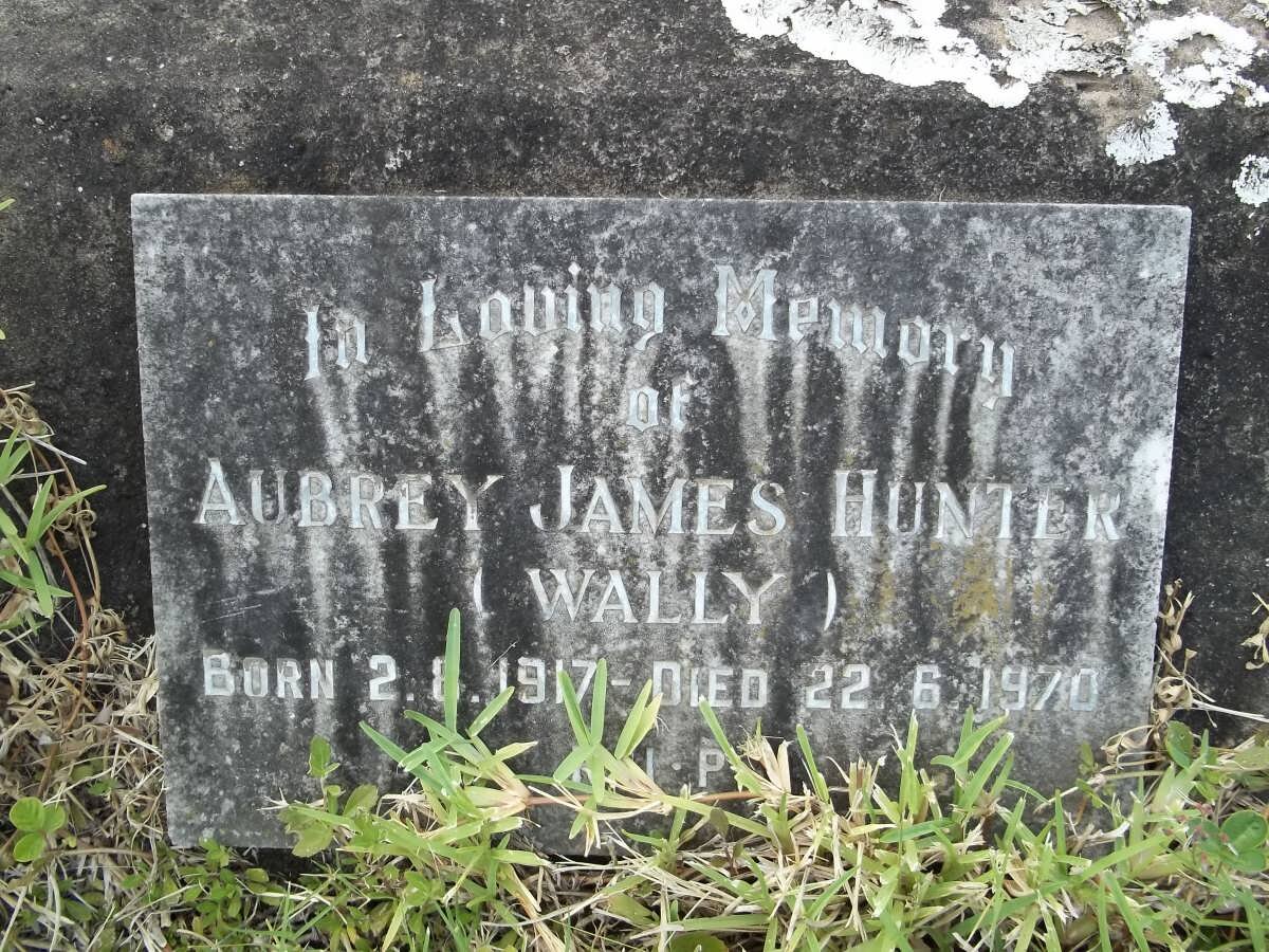 HUNTER Aubrey James 1917-1970