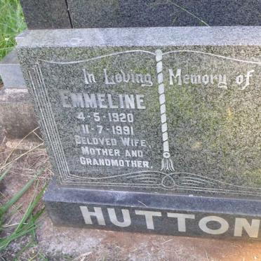 HUTTON Emmeline 1920-1991