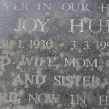 HUNTER Pam Joy 1930-1998