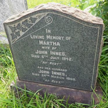 INNES John -1965 &amp; Martha -1942