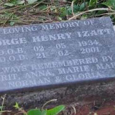 IZATT George Henry 1934-2001