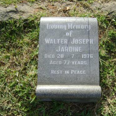 JARDINE Walter Joseph -1976