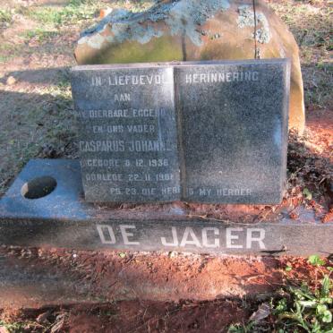 JAGER Casparus Johannes, de 1936-1981