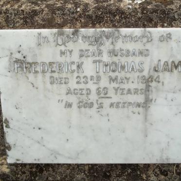 JAMES Frederick Thomas -1944