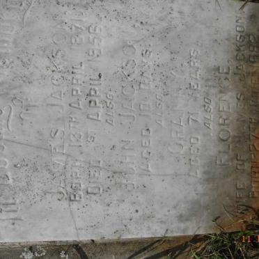 JACKSON James 1871-1956 &amp; Florence 1882-1981 :: JACKSON John -1922 :: Granny