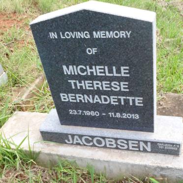 JACOBSEN Michelle Therese Bernadette 1960-2013
