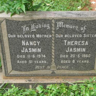 JASMIN Theresa -1960 :: JASMIN Nancy -1974