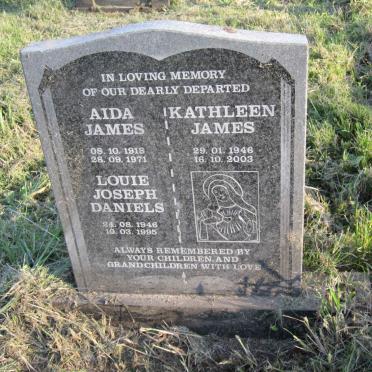 JAMES Aida 1918-1971 :: JAMES Kathleen 1946-2003 :: DANIELS Louie Joseph 1946-1995