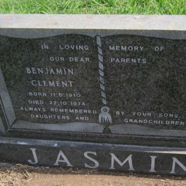 JASMIN Benjamin Clement 1910-1974