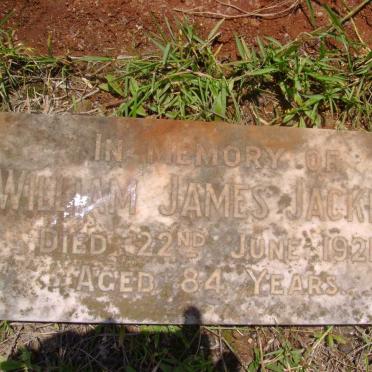 JACKLIN William James -1921