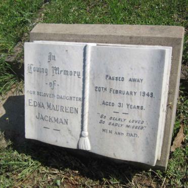 JACKMAN Edna Maureen -1949 :: FOGARTY Agnes Jane -1973 :: FOGARTY Michael -1974