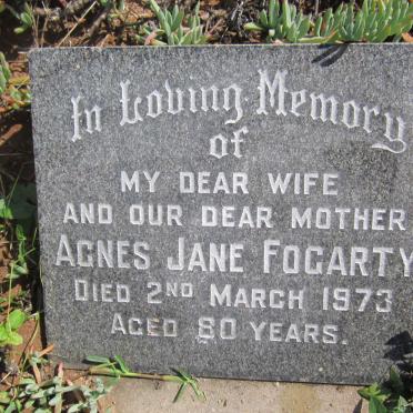 FOGARTY Agnes Jane -1973