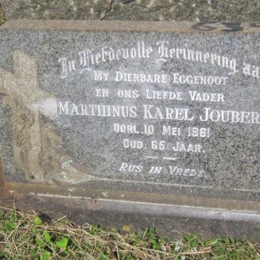 JOUBERT Marthinus Karel -1961