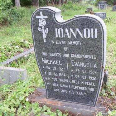 JOANNOU Michael 1927-1994 &amp; Evangelia 1929-1992
