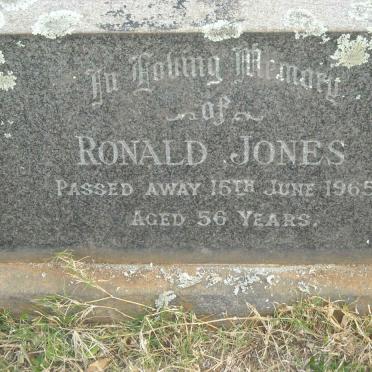 JONES Ronald -1965