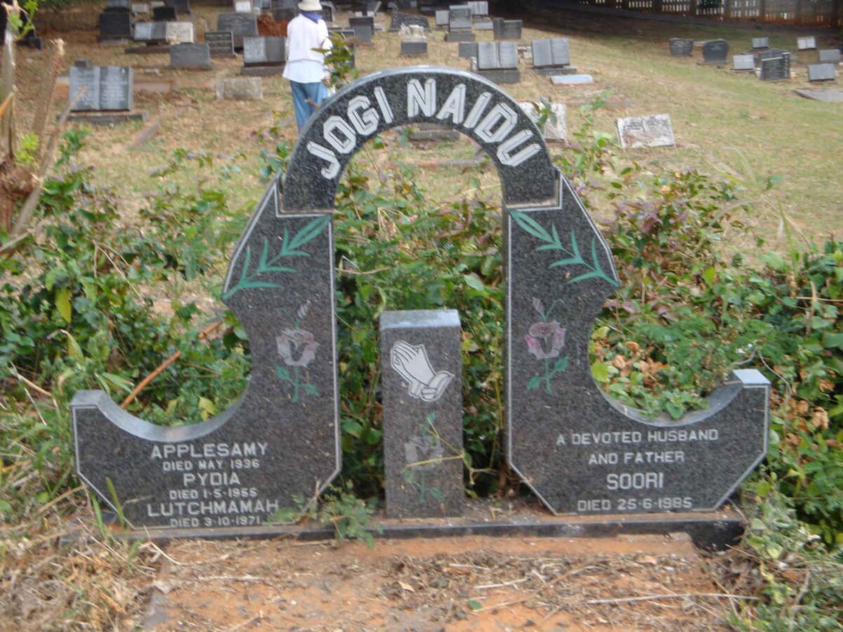 JOGI NAIDU Applesammy -1936 :: JOGI NAIDU Lutchmamah -1971 :: JOGI NAIDU Soori -1985