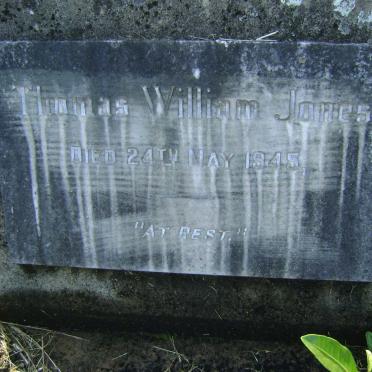 JONES Thomas William -1945