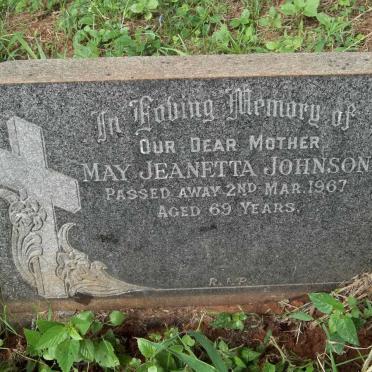 JOHNSON May Jeanetta -1967