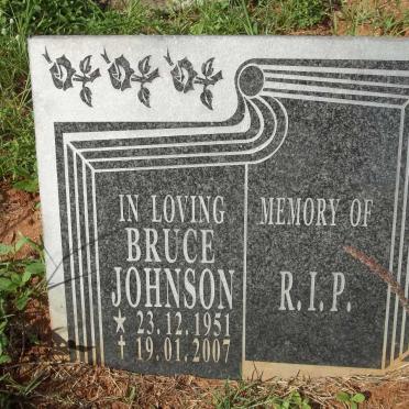 JOHNSON Bruce 1951-2007