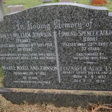 JOHNSON :: ATKINSON :: LYON