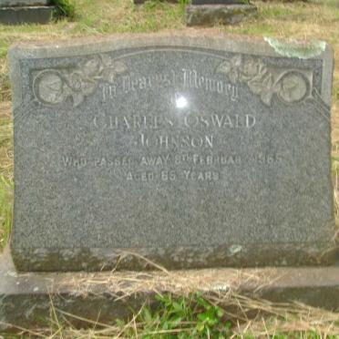 JOHNSON Charles Oswald -1965
