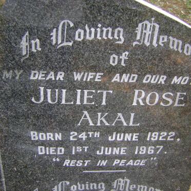 AKAL Juliet Rose 1922-1967