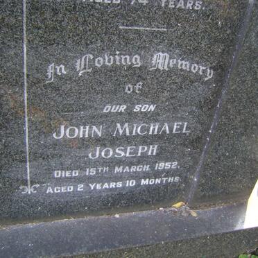 JOSEPH John Michael -1952