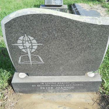 JOANNOU Peter 1914-1973