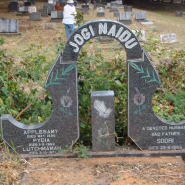 JOGI NAIDU Applesammy -1936 :: JOGI NAIDU Lutchmamah -1971 :: JOGI NAIDU Soori -1985
