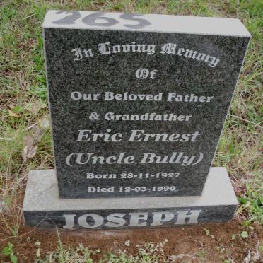 JOSEPH Eric Ernest 1927-1990