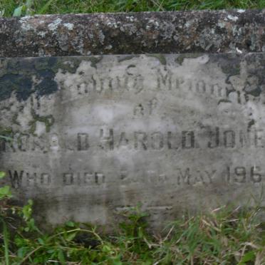 JONES Ronald Harold -1966