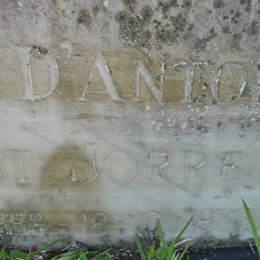 D'ANTOINE DE ST JORRE