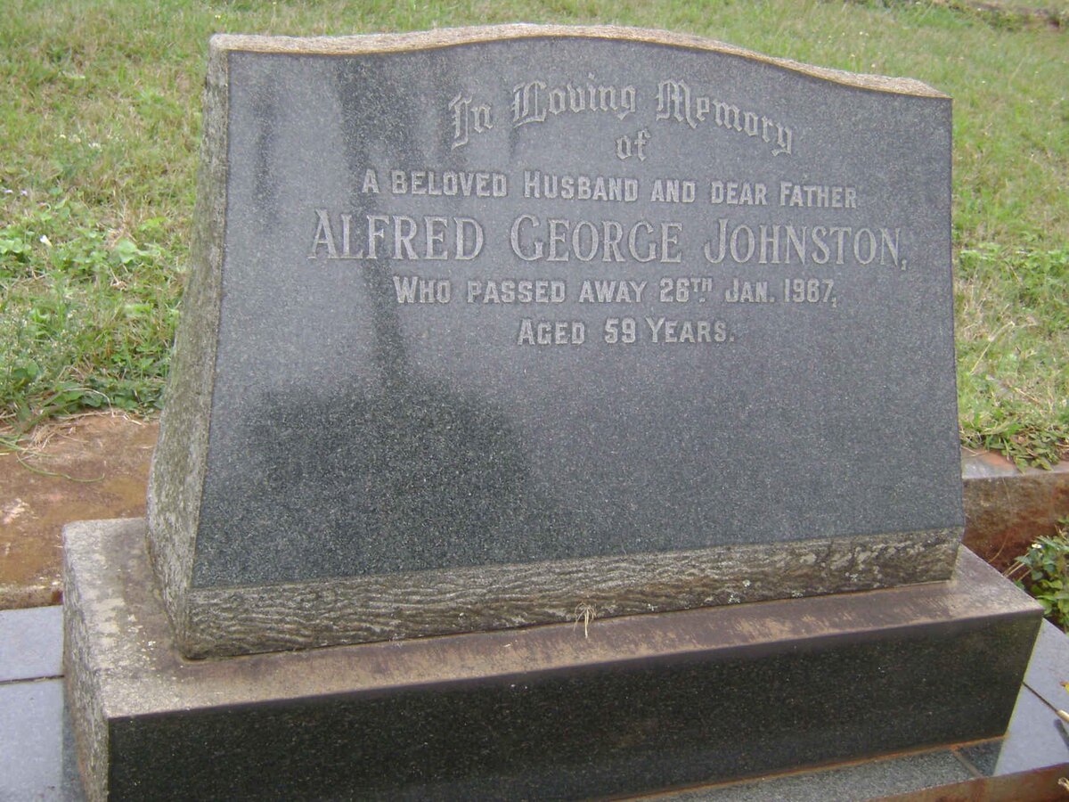 JOHNSTON Alfred George -1967