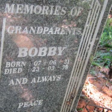 JOHNSTONE Bobby 1931-1979