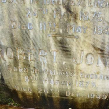 JONES Robert 1875-1949 &amp; Alice 1875-1948 