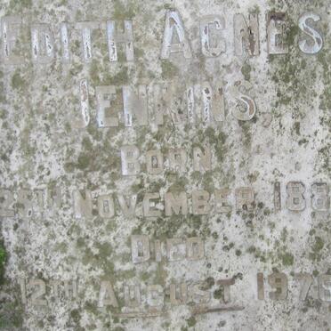 JENKINS  Edith Agnes 1888-1976