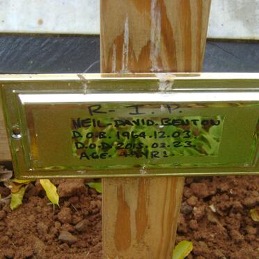 BENTON Neil David 1964-2015