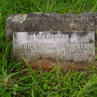 ROBERTSON Marie Estella -1937