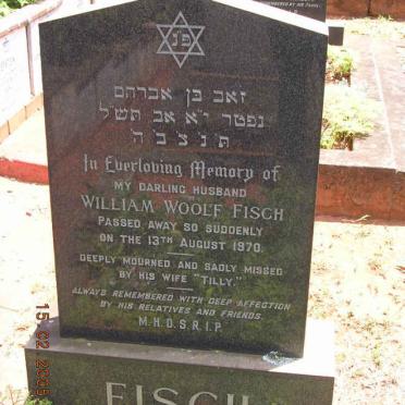 FISCH William Woolf -1970