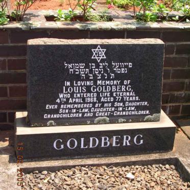 GOLDBERG Louis -1968