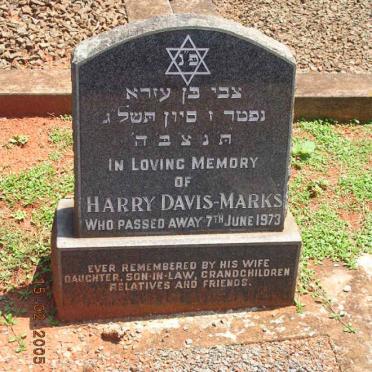 MARKS Harry, DAVIS -1973