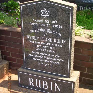 RUBIN Wendy Leone -1966