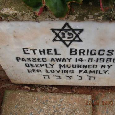 BRIGGS Ethel -1980