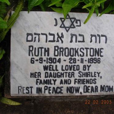 BROOKSTONE Ruth 1904-1996