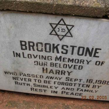 BROOKSTONE Harry -1988
