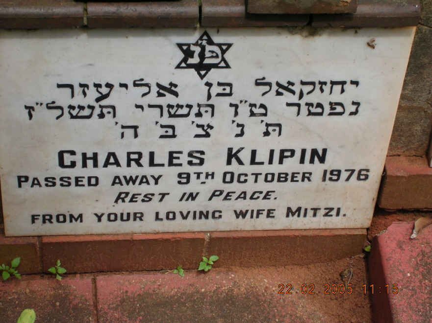 KLIPIN Charles -1976