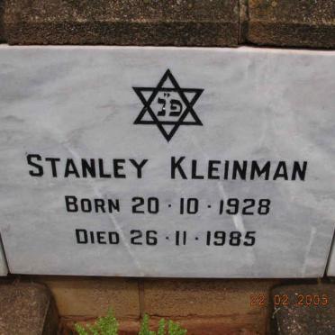 KLEINMAN Stanley 1928-1985