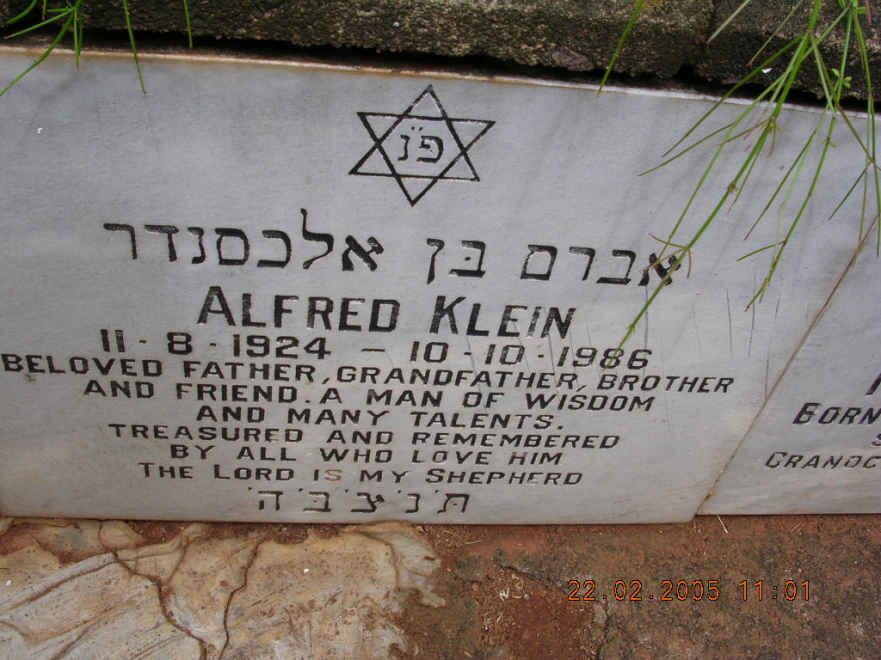 KLEIN Alfred 1924-1986