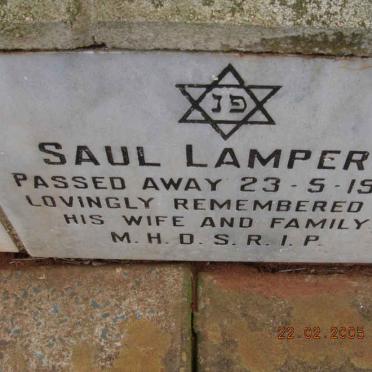 LAMPERT Saul -1980