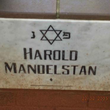 MANDELSTAN Harold